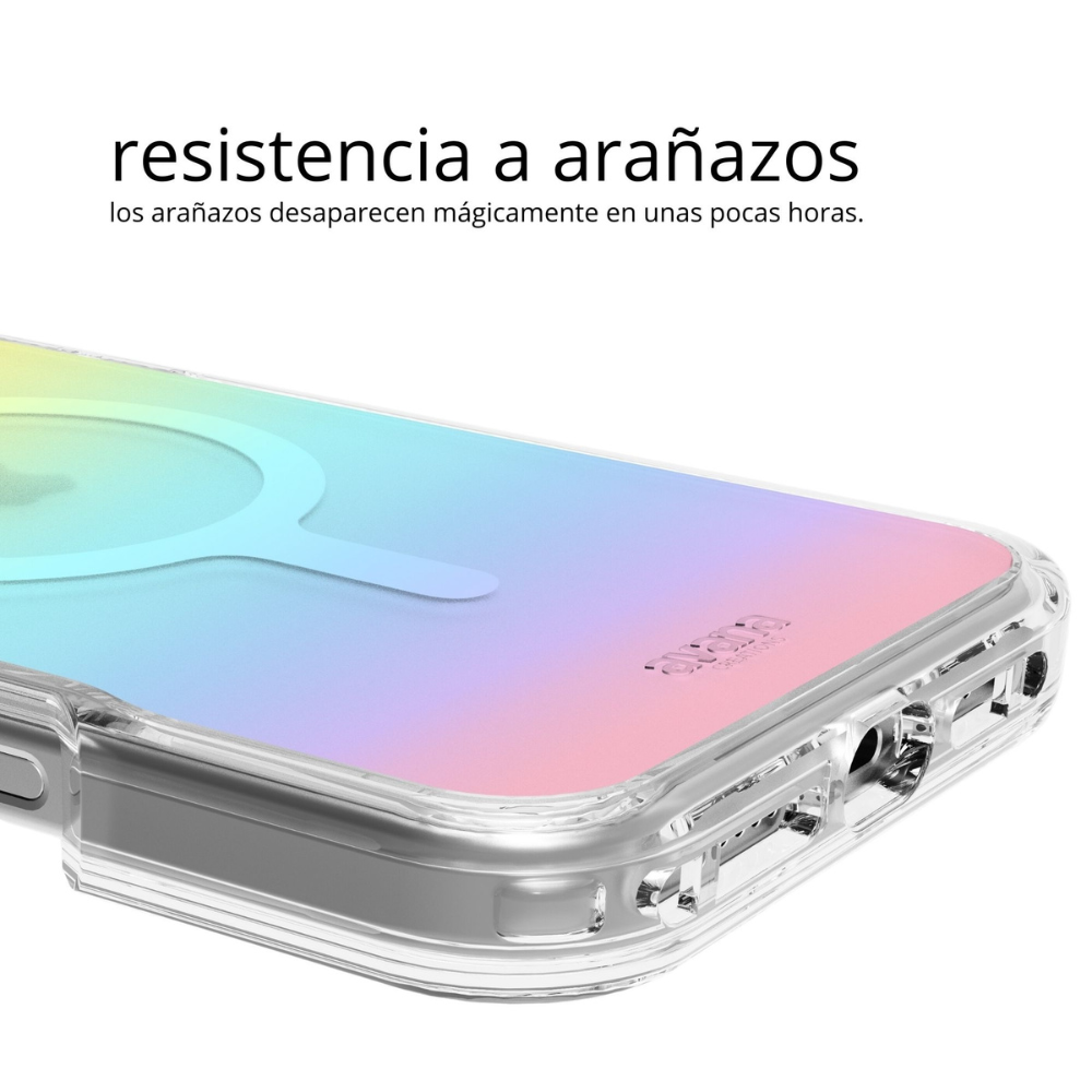 Case Avana Frost Cosmic con MagSafe para iPhone 16 Pro - Azul/Violeta