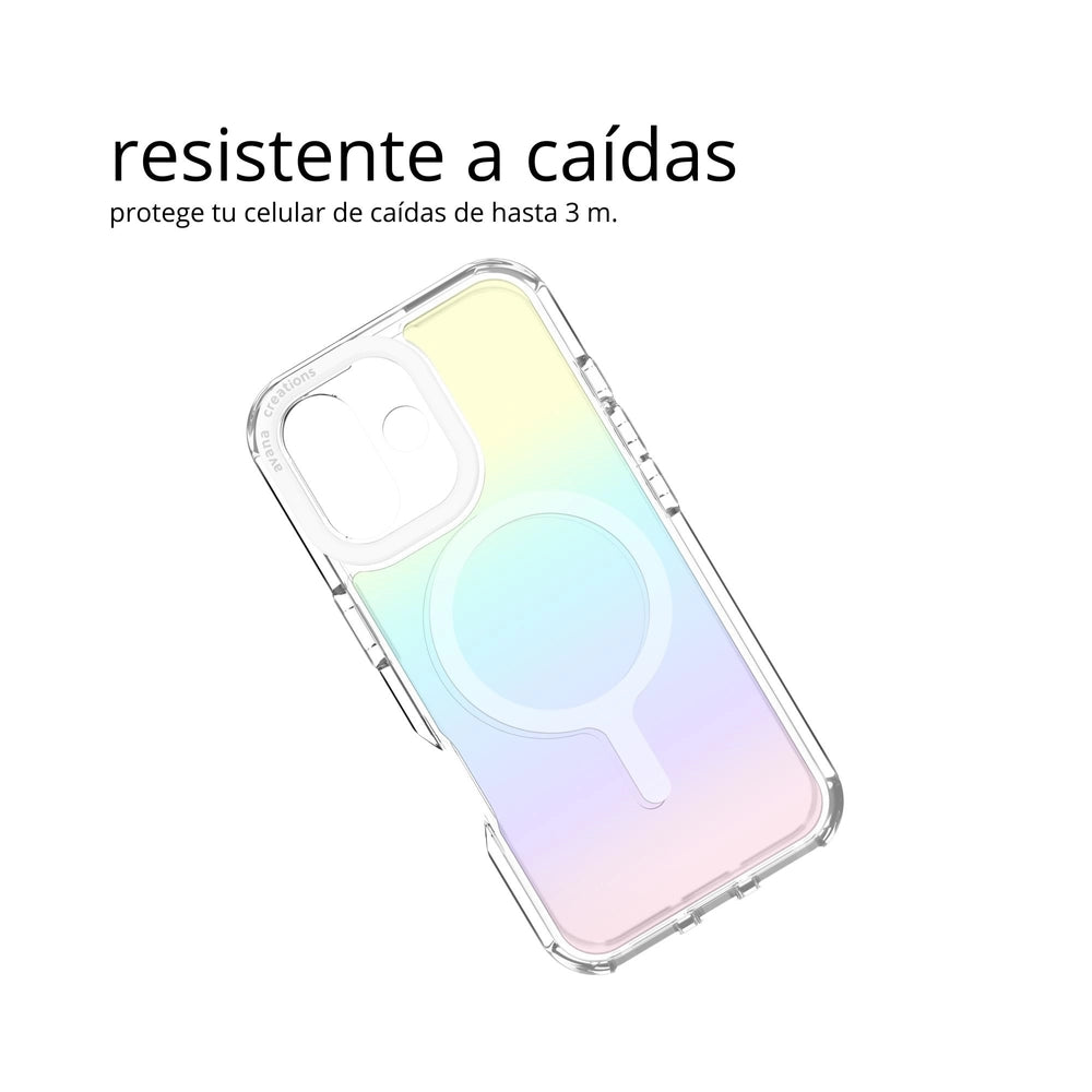 Case Avana Cosmic Frost con Magsafe para iPhone 17 - Violeta Cósmico