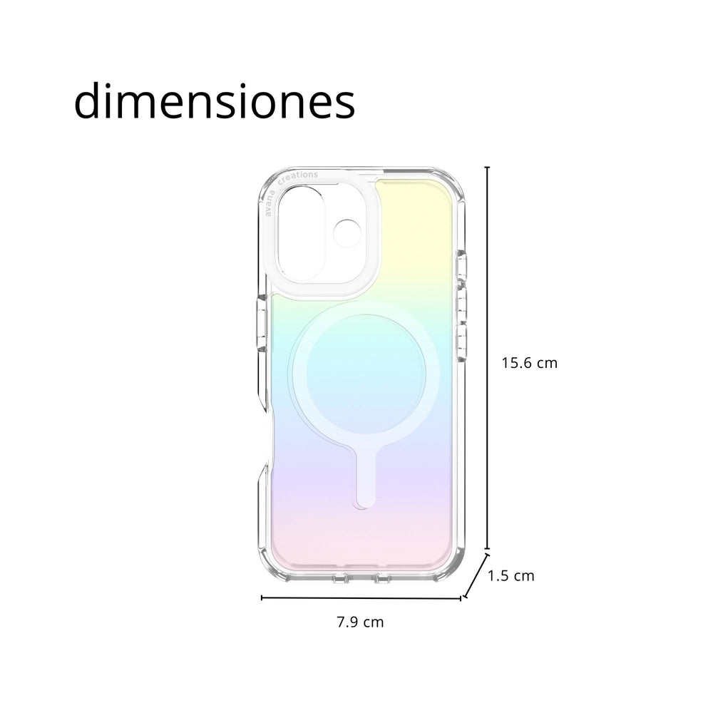 Case Avana Cosmic Frost con Magsafe para iPhone 17 - Violeta Cósmico