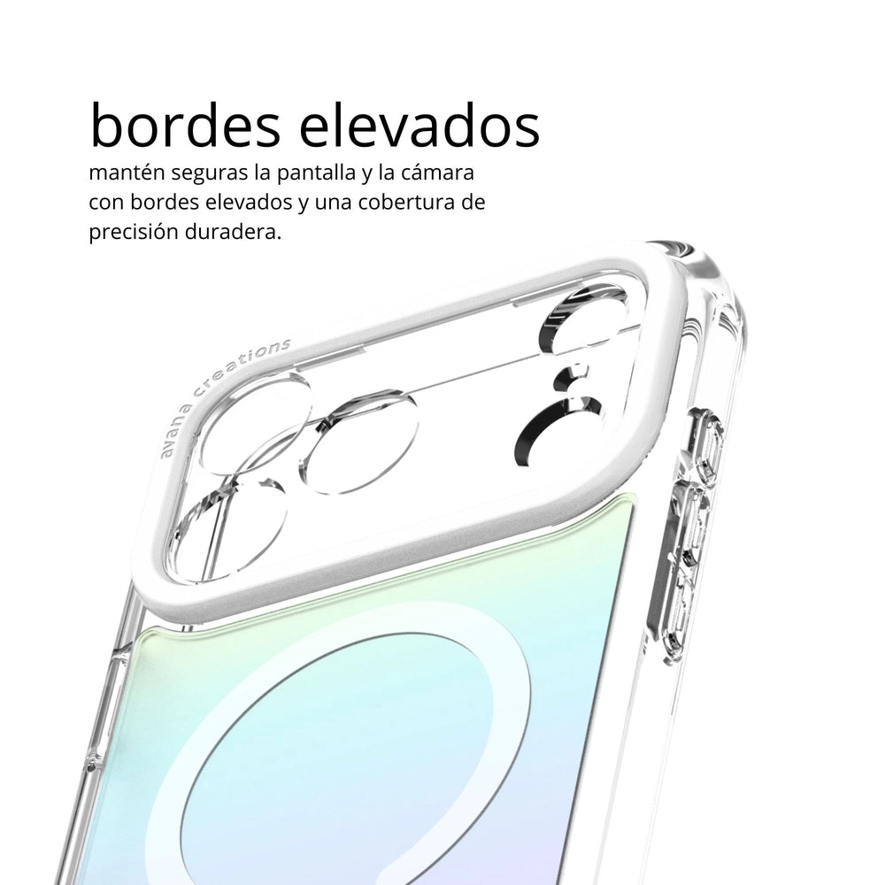 Case Avana Cosmic Frost con Magsafe para iPhone 17 Pro Max - Violeta Cósmico