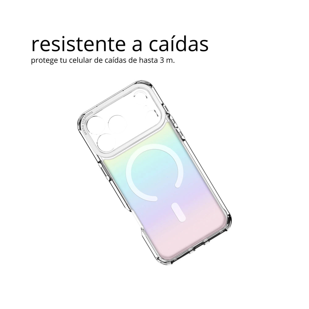 Case Avana Cosmic Frost con Magsafe para iPhone 17 Pro Max - Violeta Cósmico