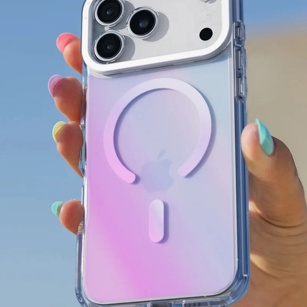 Case Avana Cosmic Frost con Magsafe para iPhone 17 Pro Max - Violeta Cósmico