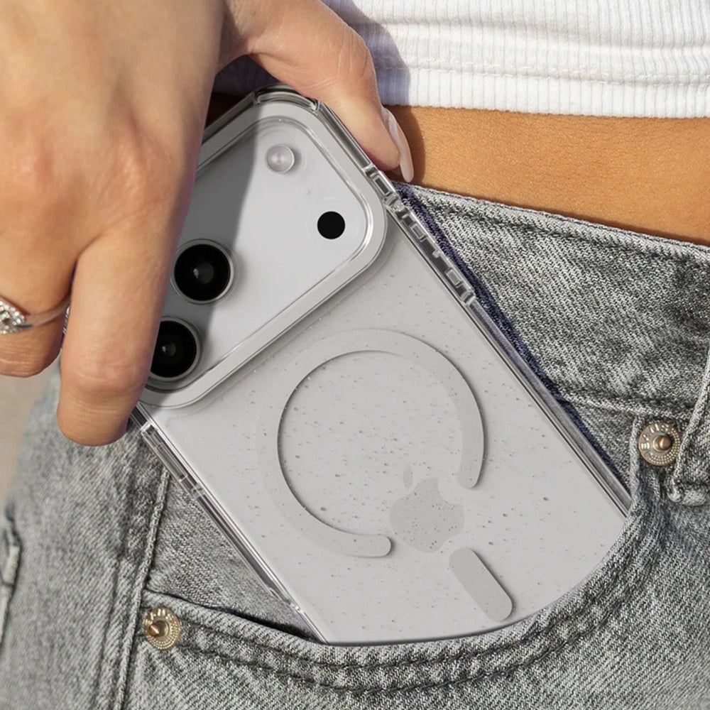 Case Avana Starlight con Magsafe para iPhone 17 Pro Max - Plata