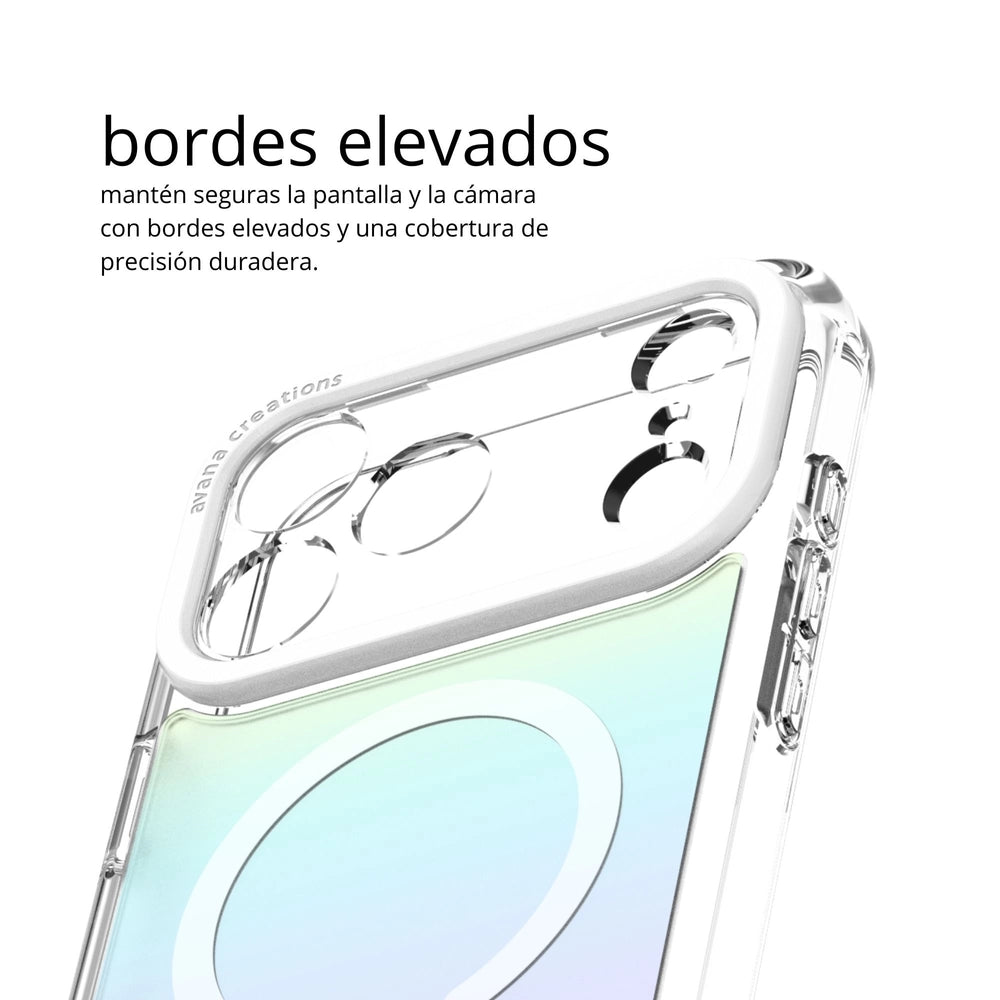 Case Avana Cosmic Frost con Magsafe para iPhone 17 Pro - Violeta Cósmico