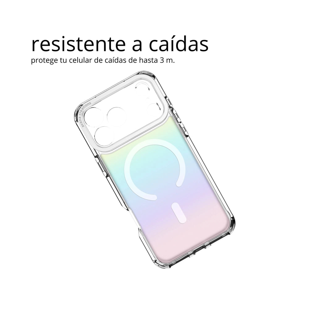 Case Avana Cosmic Frost con Magsafe para iPhone 17 Pro - Violeta Cósmico