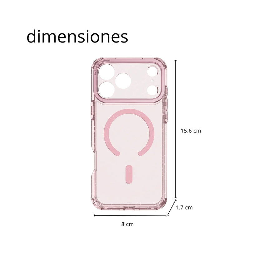 Case_Avana_Starlight_con_Magsafe_para_iPhone_17_Pro_Rosa_Posicion_14_iShop_Peru