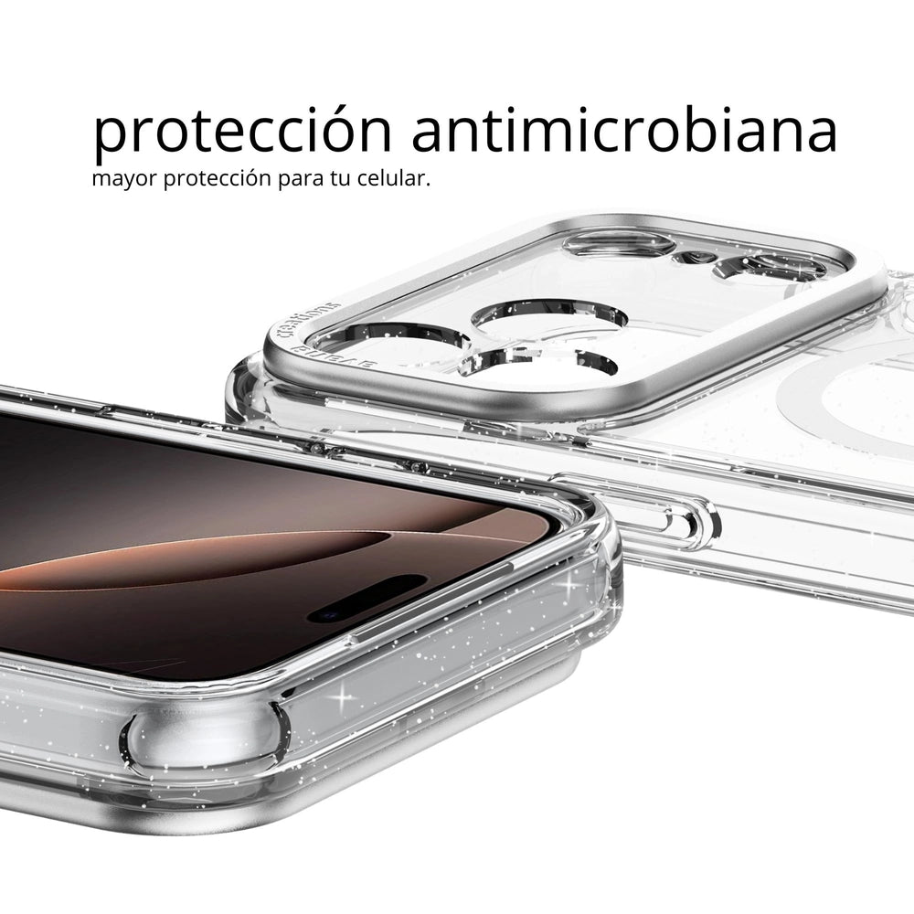 Case Avana Starlight con Magsafe para iPhone 17 Pro - Plata
