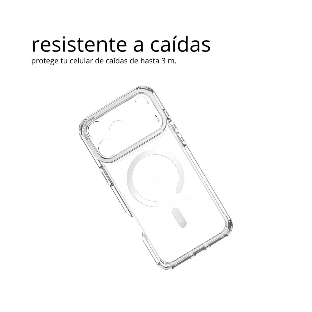 Case Avana Starlight con Magsafe para iPhone 17 Pro - Plata