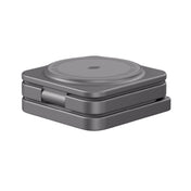 Base de Carga Inalámbrica Adam Elements Mag 3 Pro Qi2 Plegable 3 en 1 - Gris