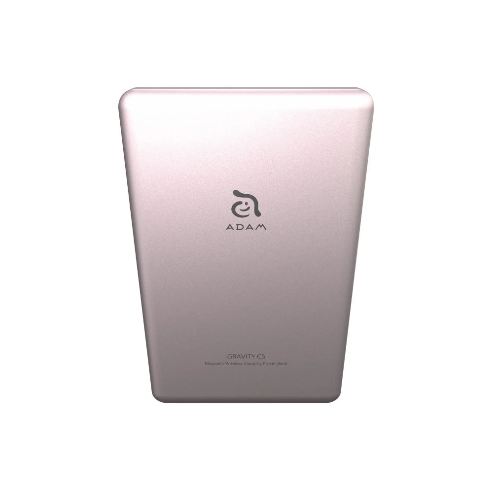 Batería Portátil con Cargador Magnético Adam Elements GRAVITY C5 - 5000mAh - Rosa