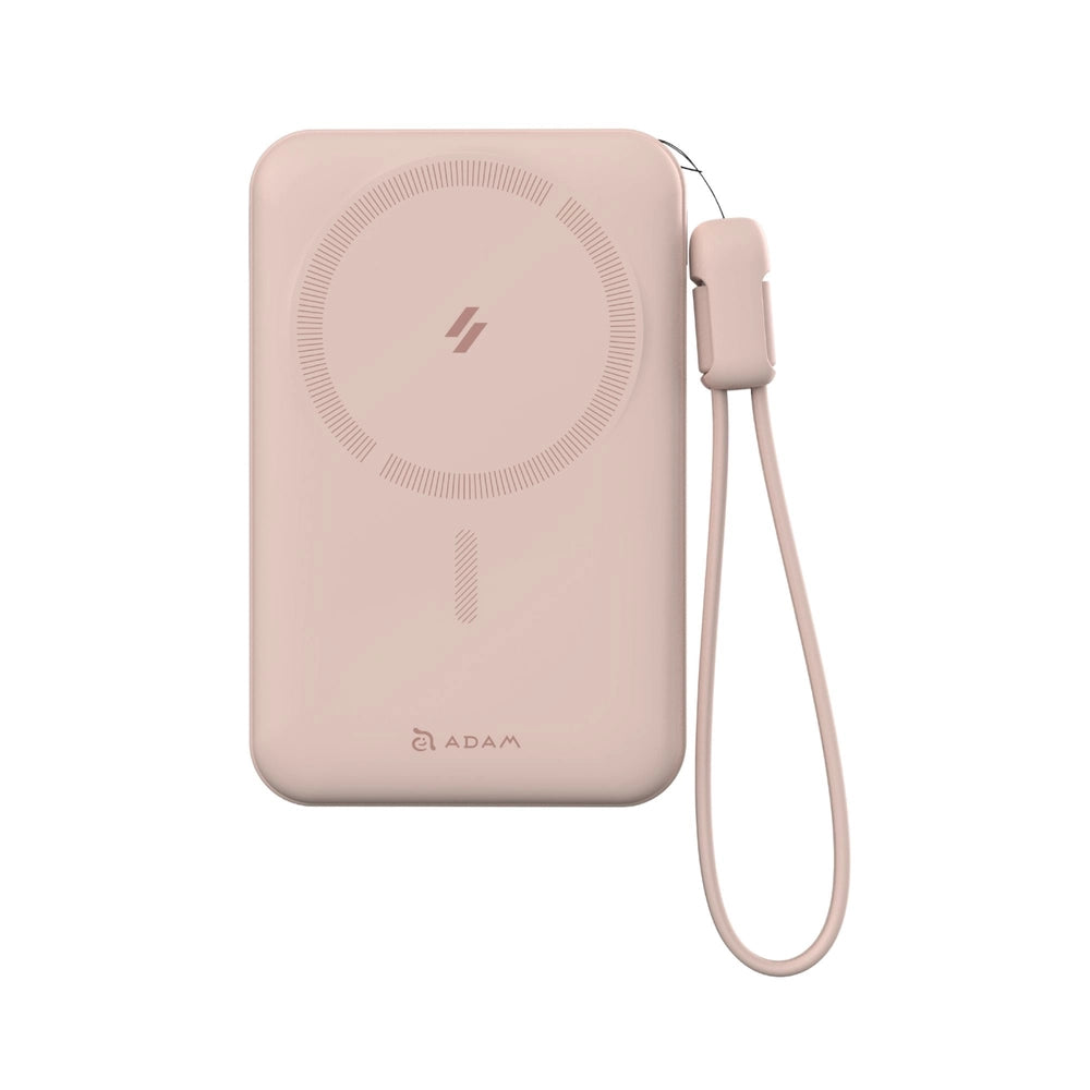 Batería portátil Adam Elements VIONTA C2 Pro, 8 en 1 de 10,000mAh - Rosa