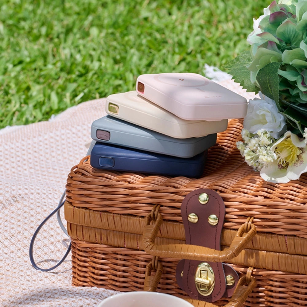 Batería portátil Adam Elements VIONTA C2 Pro, 8 en 1 de 10,000mAh - Rosa