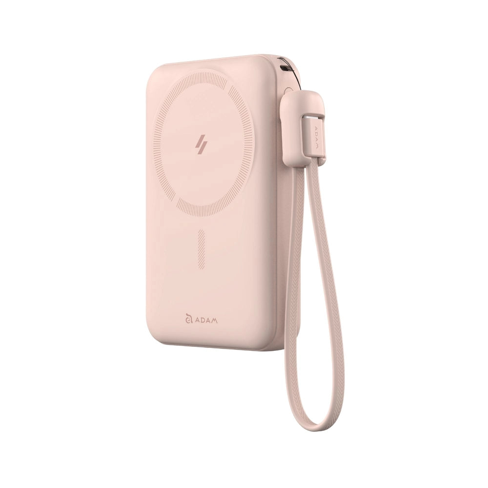 Batería portátil Adam Elements VIONTA C2 Pro, 8 en 1 de 10,000mAh - Rosa