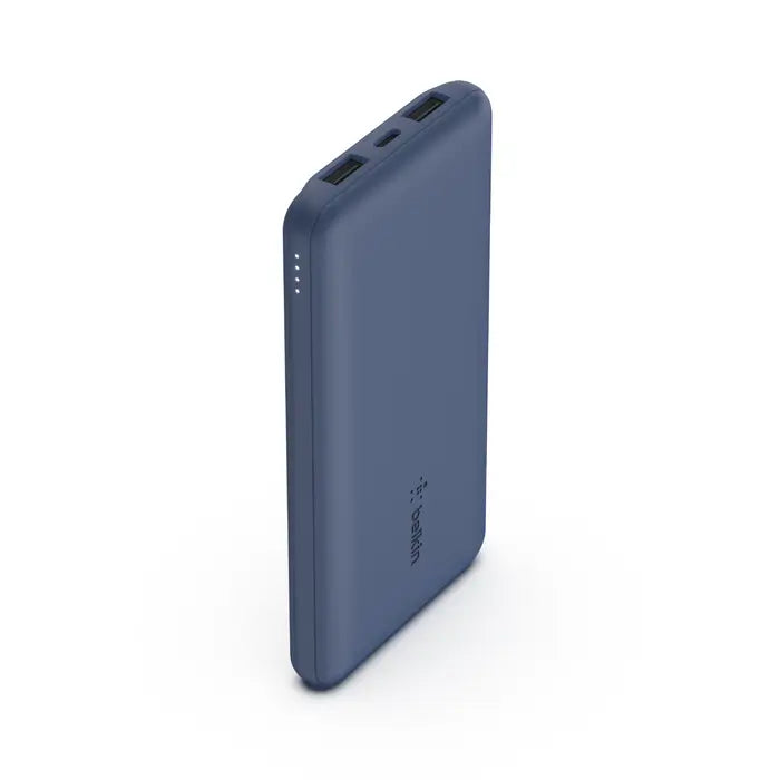 Batería externa Belkin de 3 puertos 10,000 mAh - Azul