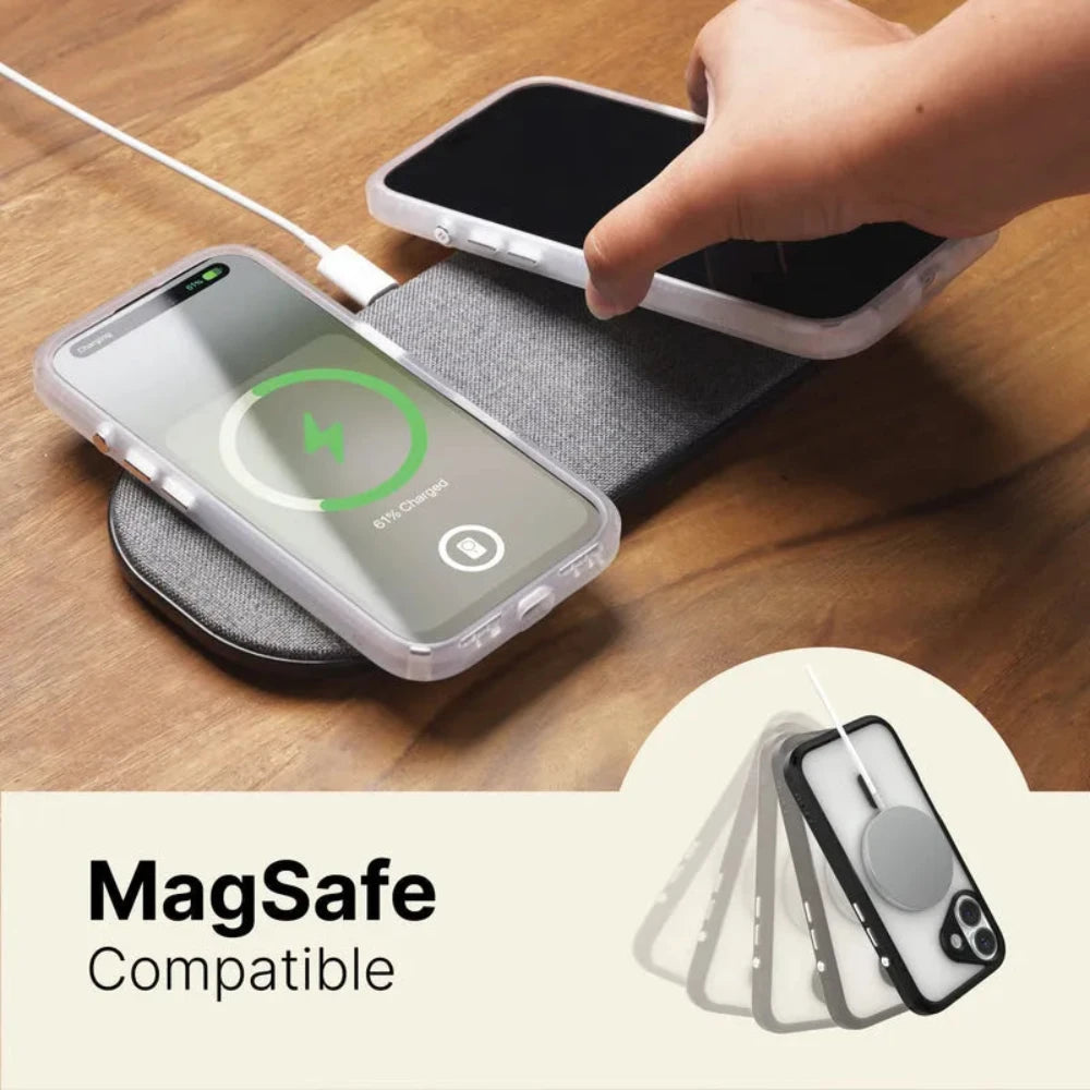 Case Catalyst Influence con Magsafe para iPhone 16 Pro Max - Transparente