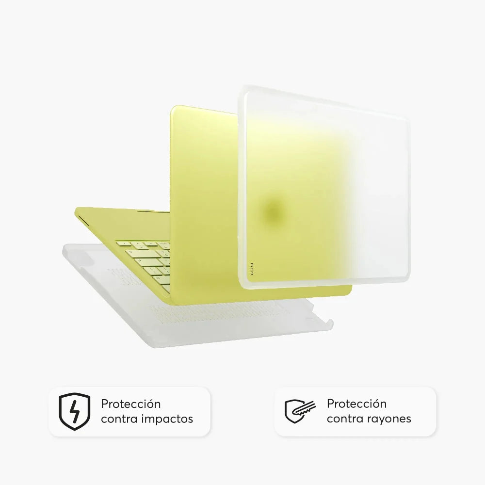 Hardcase_Shock_Clear_NCO_MacBook_Neo_13_Transparente_Imagen_posicion_2_iShop_Peru