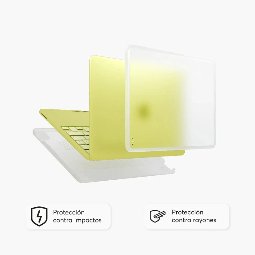 Hardcase_Shock_Clear_NCO_MacBook_Neo_13_Transparente_Imagen_posicion_2_iShop_Peru