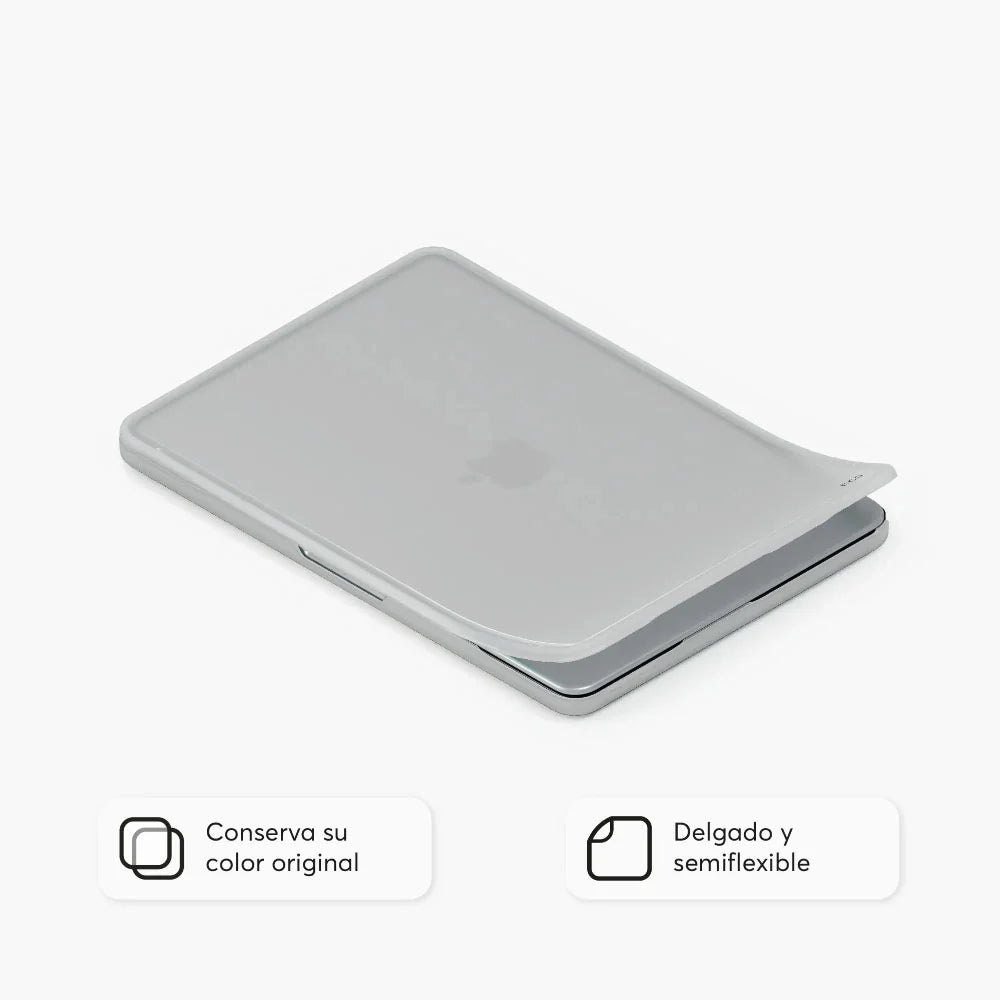 Hardcase_Shock_Clear_NCO_MacBook_Neo_13_Transparente_Imagen_posicion_3_iShop_Peru