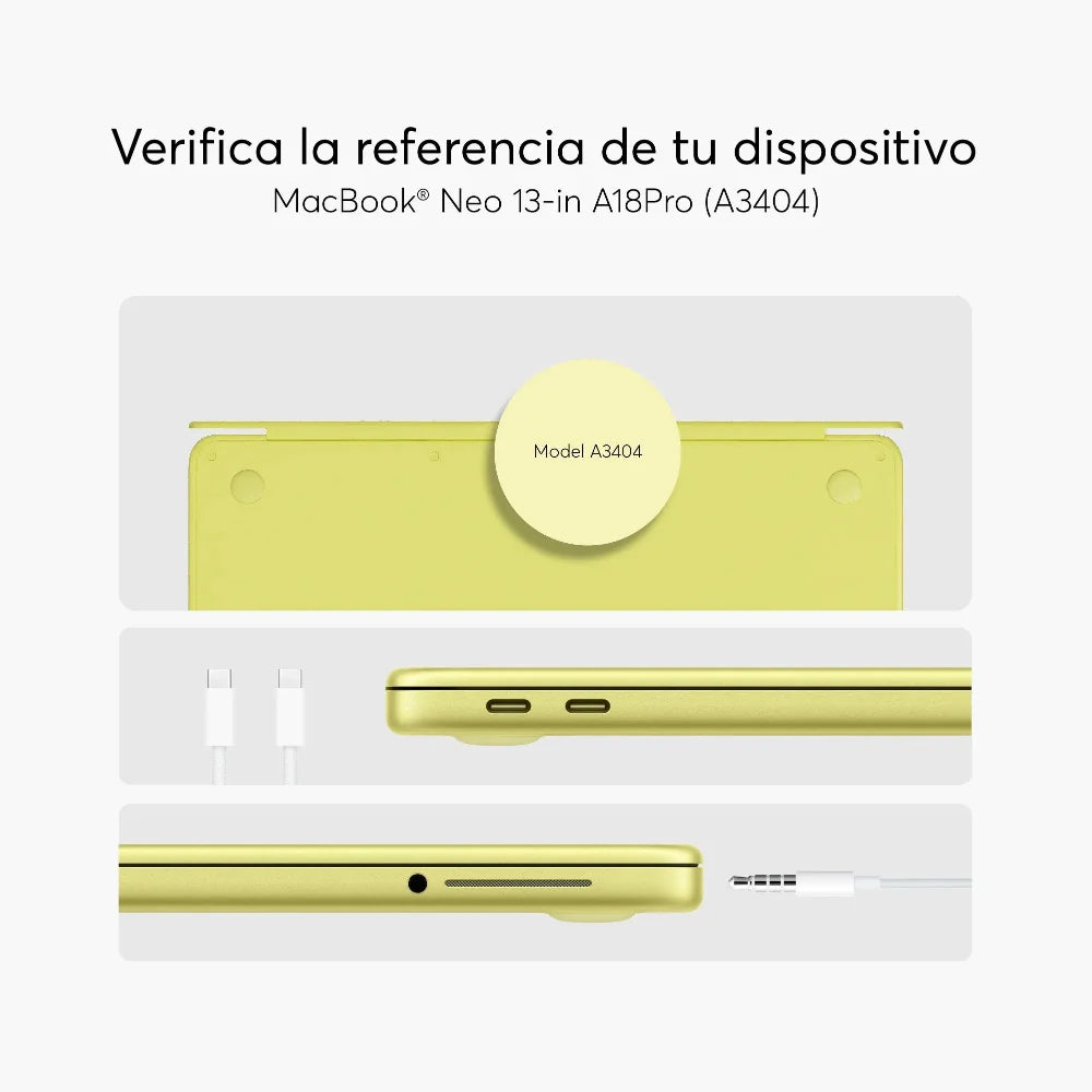 Hardcase_Shock_Clear_NCO_MacBook_Neo_13_Transparente_Imagen_posicion_5_iShop_Peru