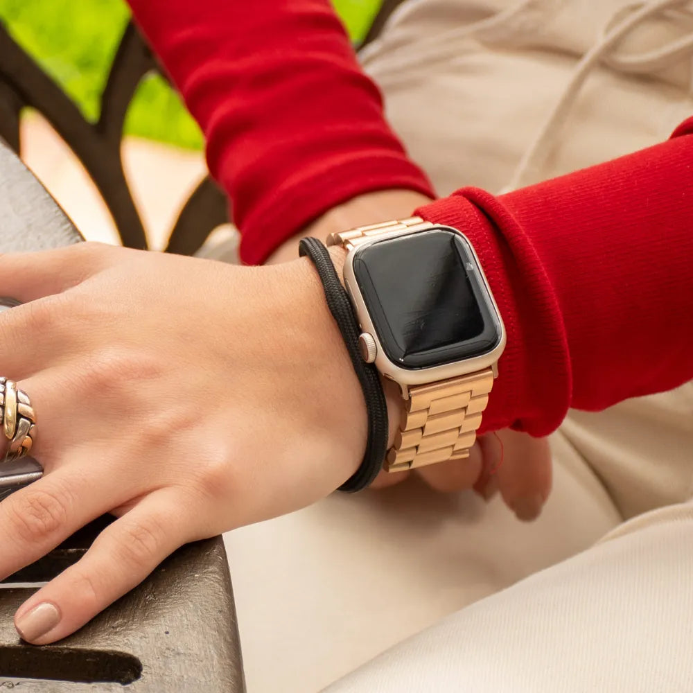 Correa_en_acero_inoxidable_ClassicLoop_NCO_para_Watch_Oro_rosa_posicion_9_iShop_Peru