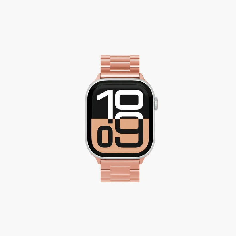 Correa_en_acero_inoxidable_ClassicLoop_NCO_para_Watch_Oro_rosa_posicion_2_iShop_Peru