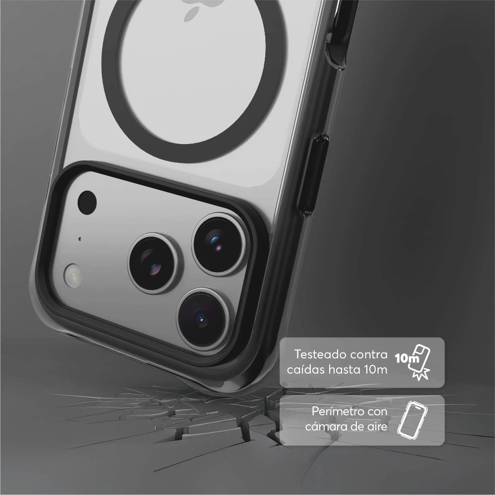 Case NCO SafeCase Ultra con MagSafe para iPhone 17 Pro - Negro