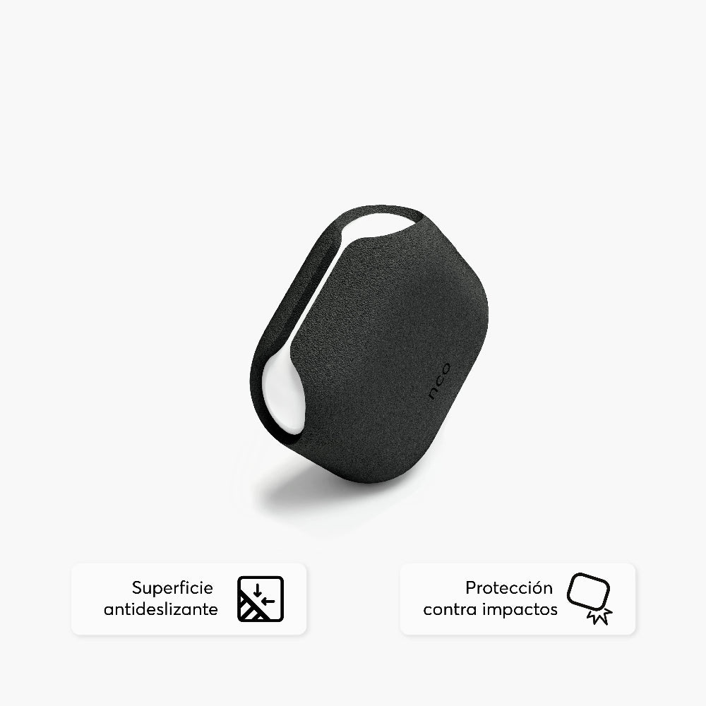 Case NCO SiliconeGuard para Airpods 4 - Negro