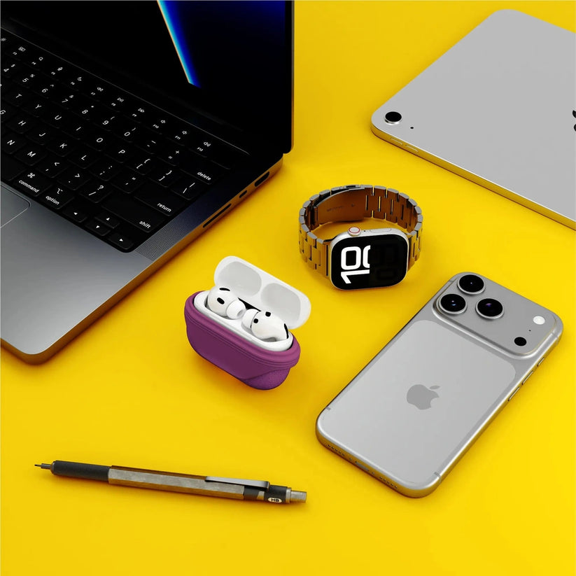 Case_NCO_SiliconeGuard_para_AirPods_Pro_3_Magenta_Posición_5_iShop_Perú