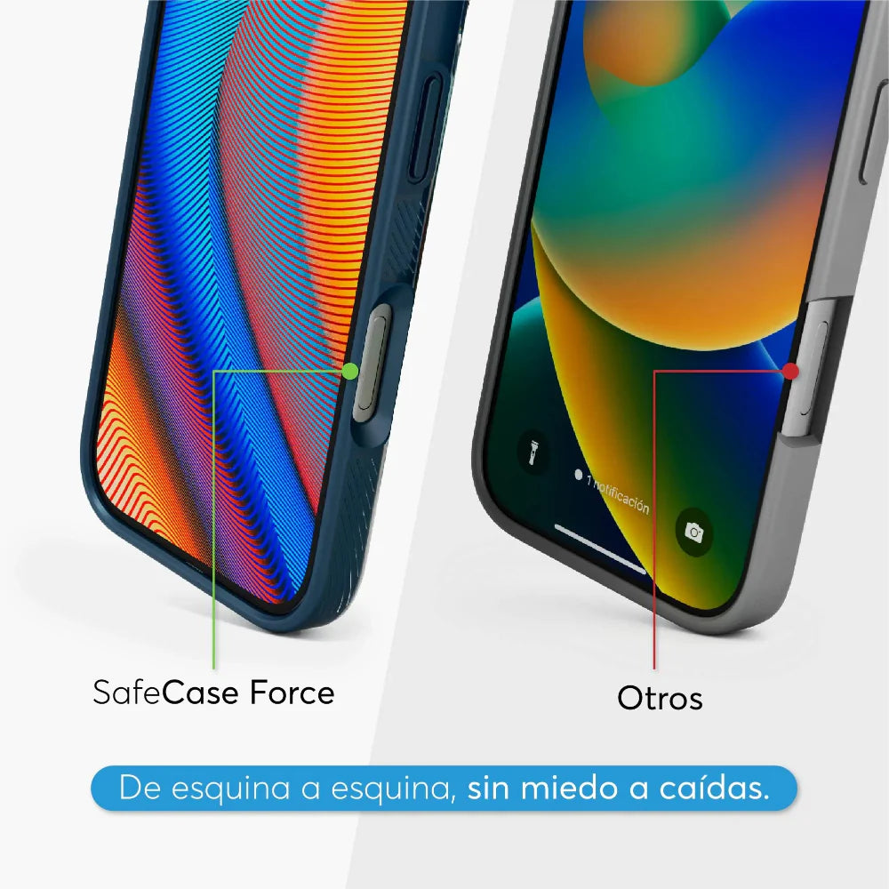 Case NCO SafeCase Force con MagSafe para iPhone 17 Pro - Azul Naval