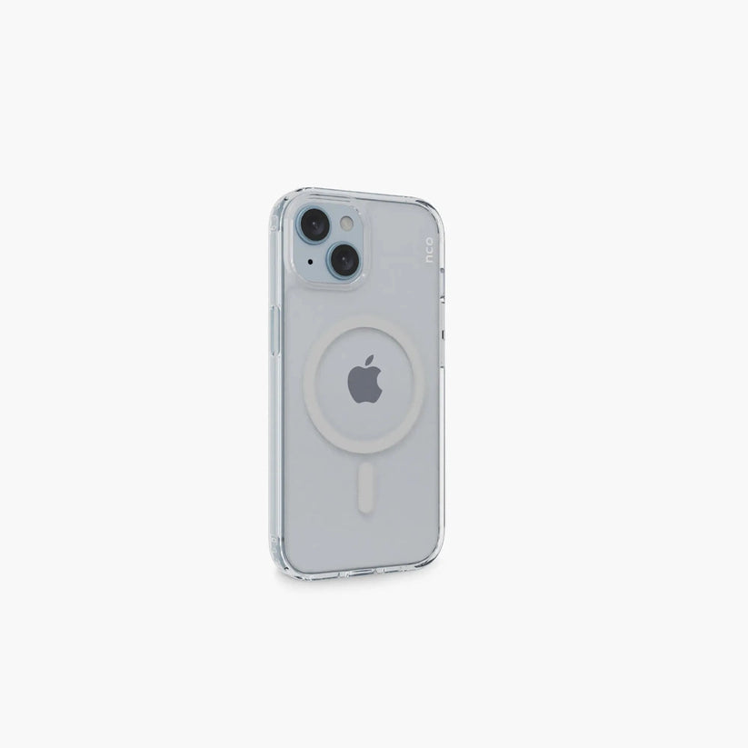 Case NCO SafeCase Clear con Magsafe para iPhone 15 - Transparente