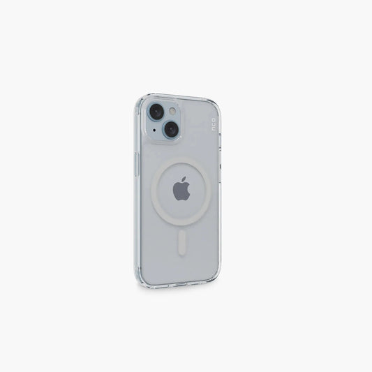 Case NCO SafeCase Clear con Magsafe para iPhone 15 - Transparente