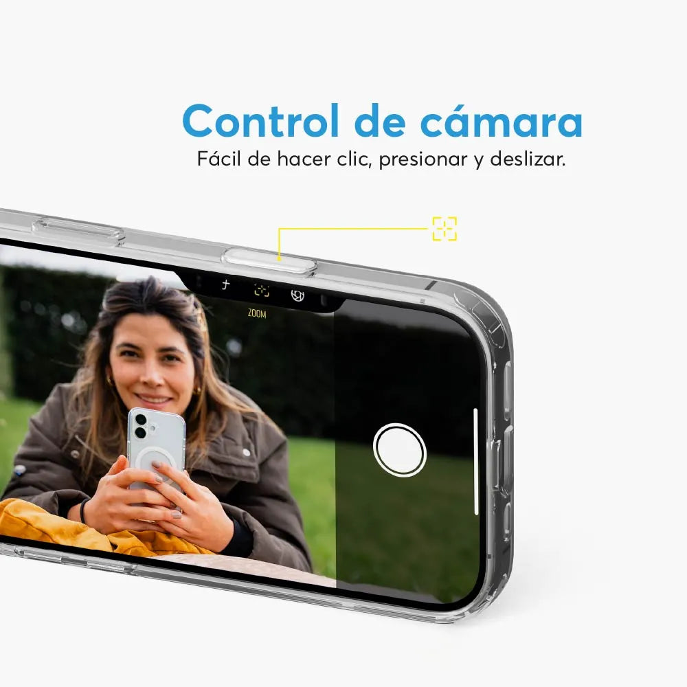 Case NCO SafeCase Clear con MagSafe para iPhone 17 - Transparente