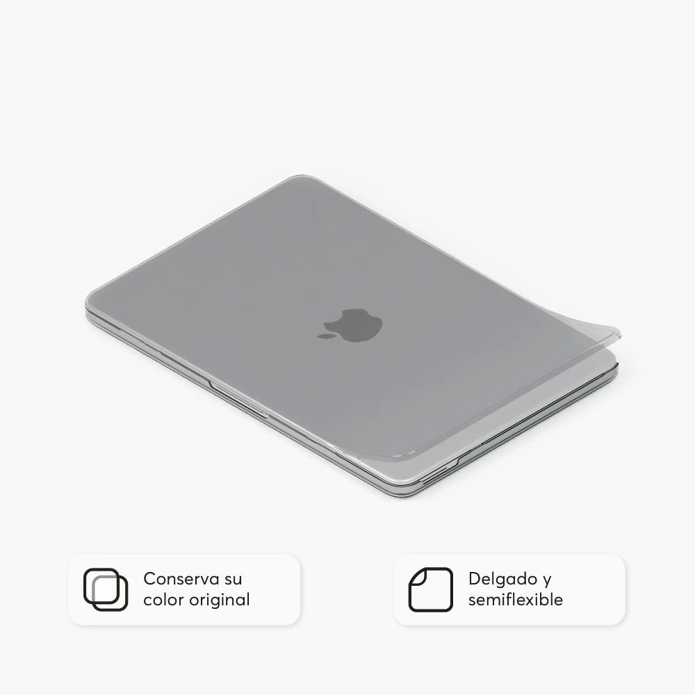 Hardcase Crystal Clear NCO para MacBook Neo 13 - Transparente