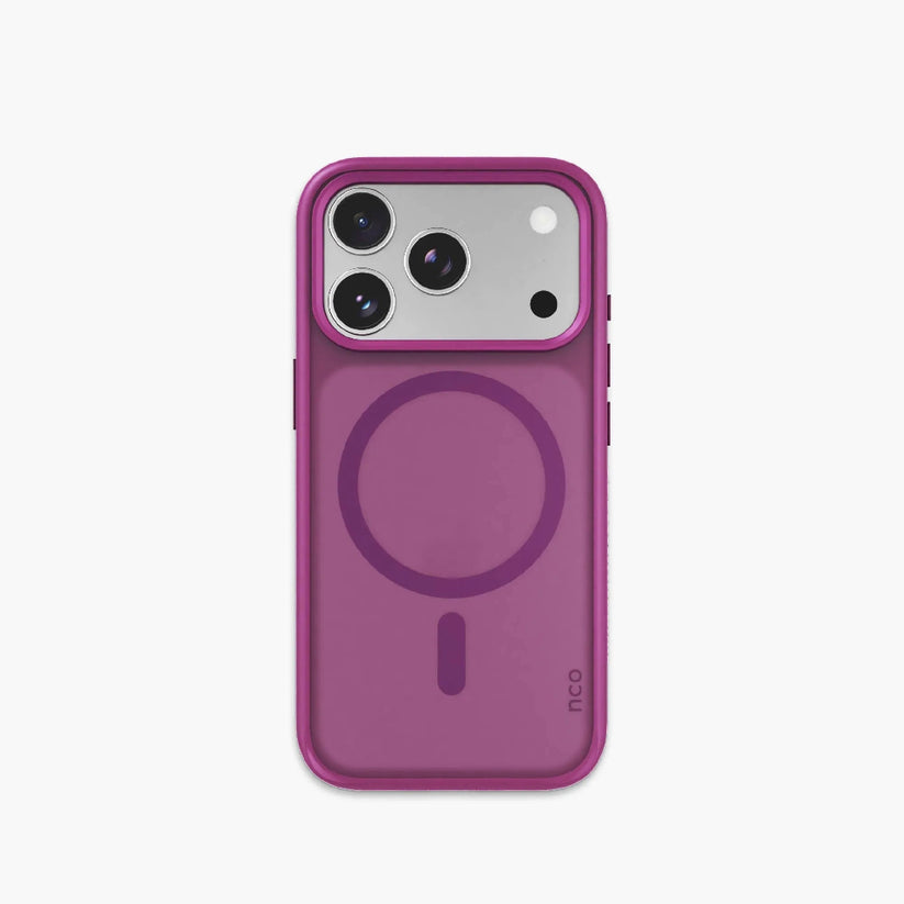 Case NCO SafeCase Lite con MagSafe para iPhone 17 Pro - Magenta