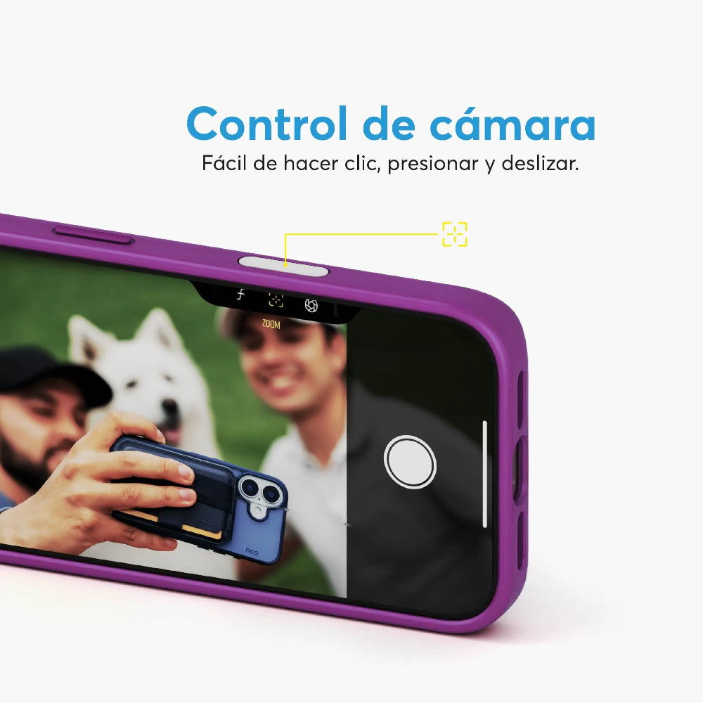 Case NCO SafeCase Lite con MagSafe para iPhone 17 Pro - Magenta