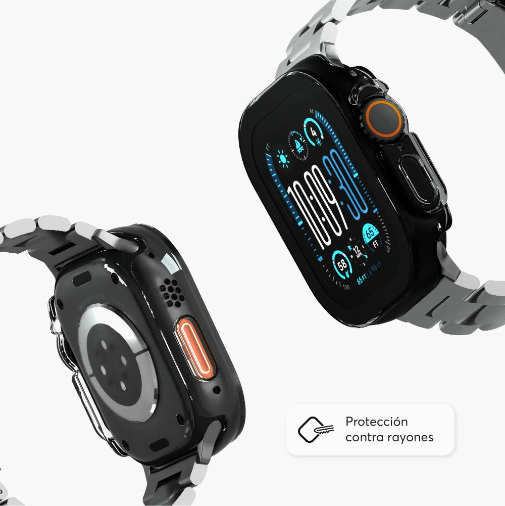 Case_NCO_ClearCase_Crystal_para_Apple_Watch_Ultra_3_2_1_49mm_Transparente_Posición_3_iShop_Perú