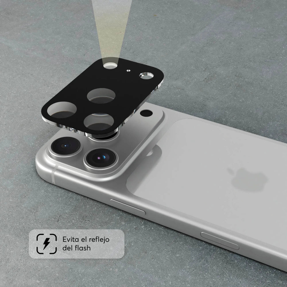 Protector de cámara NCO CamGuard Protection para iPhone 17 Pro - Negro