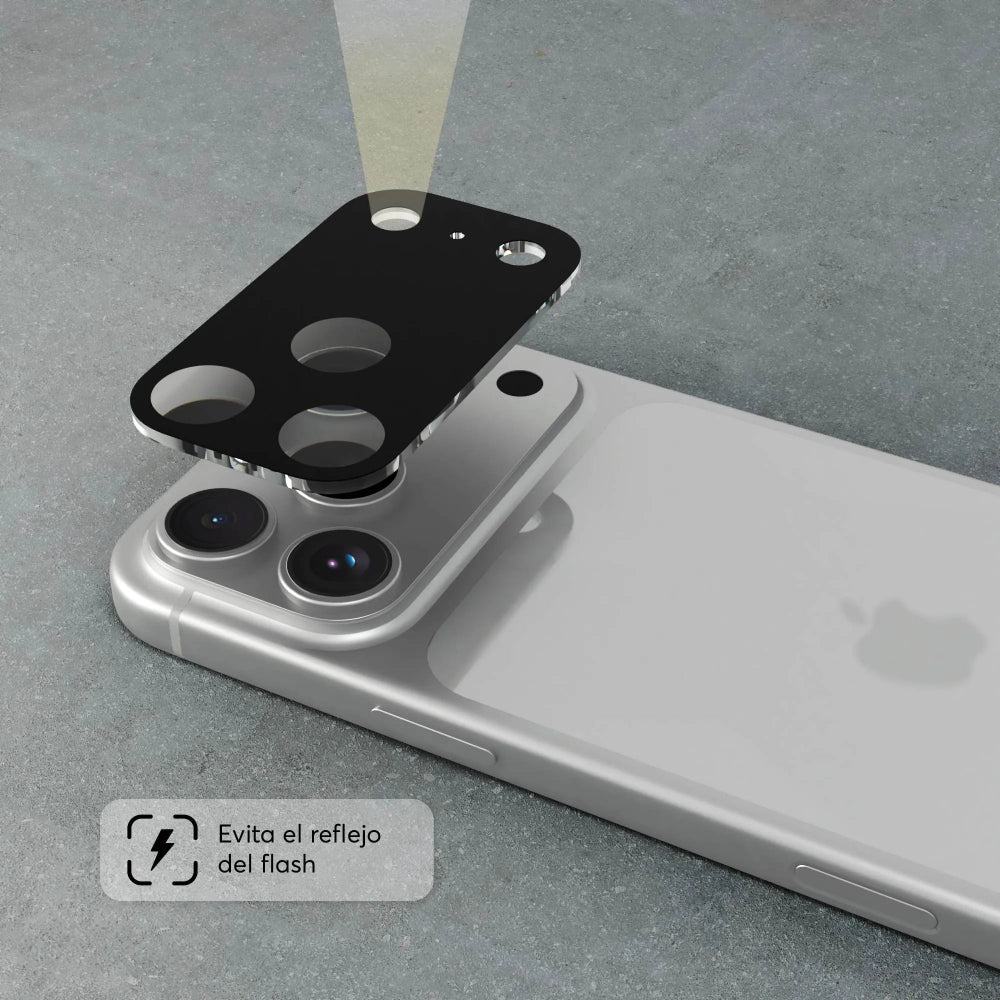 Protector de cámara NCO CamGuard Protection para iPhone 17 Pro Max - Negro