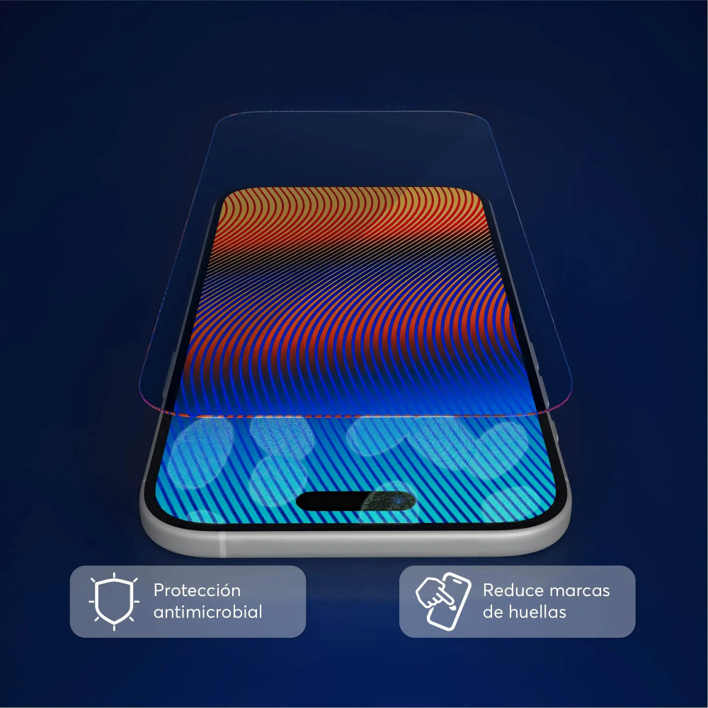 Protector de Pantalla NCO GlassGuard ion+ para iPhone 17 Air - Transparente