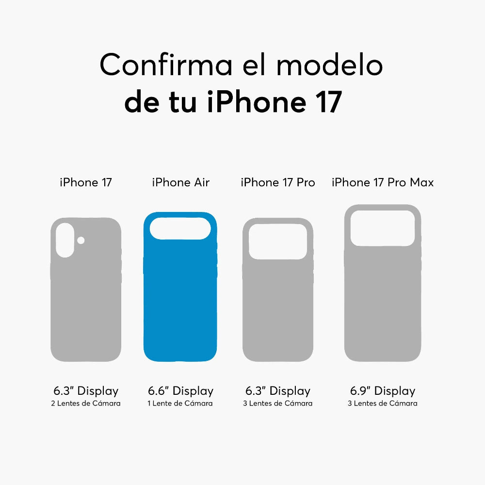 Protector de Pantalla NCO GlassGuard ion+ para iPhone 17 Air - Transparente