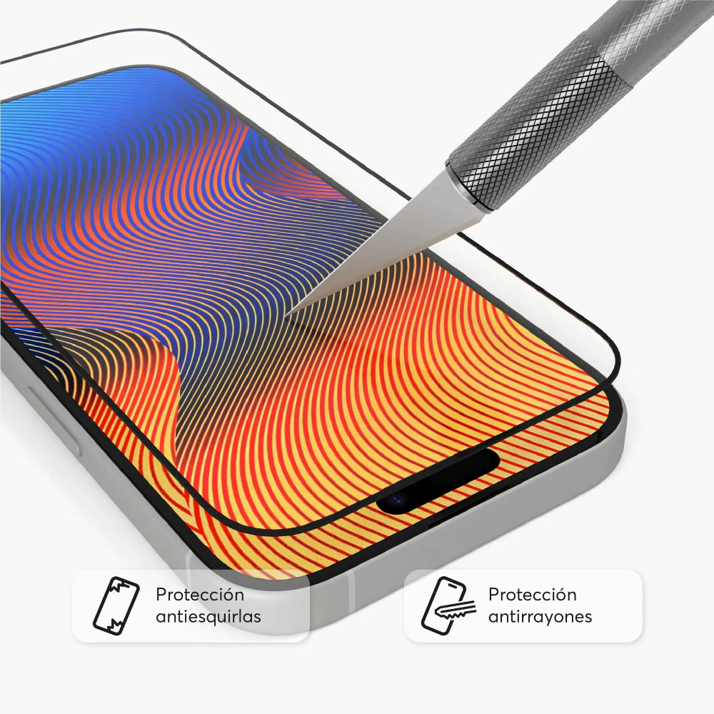 Protector de Pantalla NCO GlassGuard ShockProof para iPhone 17 Air- Transparente