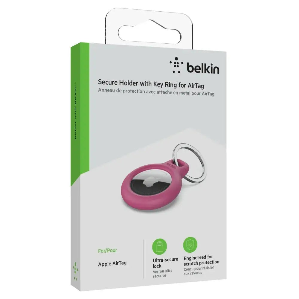 Llavero BELKIN para AirTag - Rosado