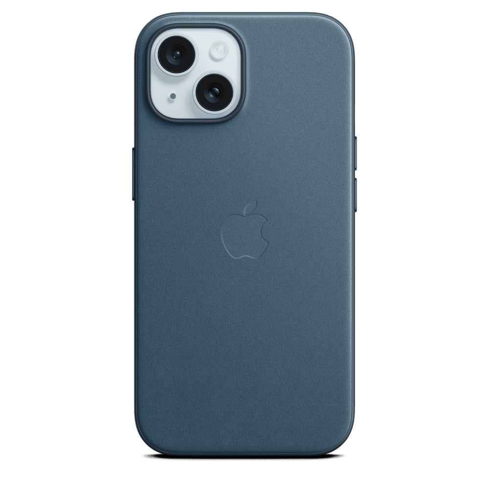 Funda de FineWoven para el iPhone 15 con MagSafe - Azul pacífico
