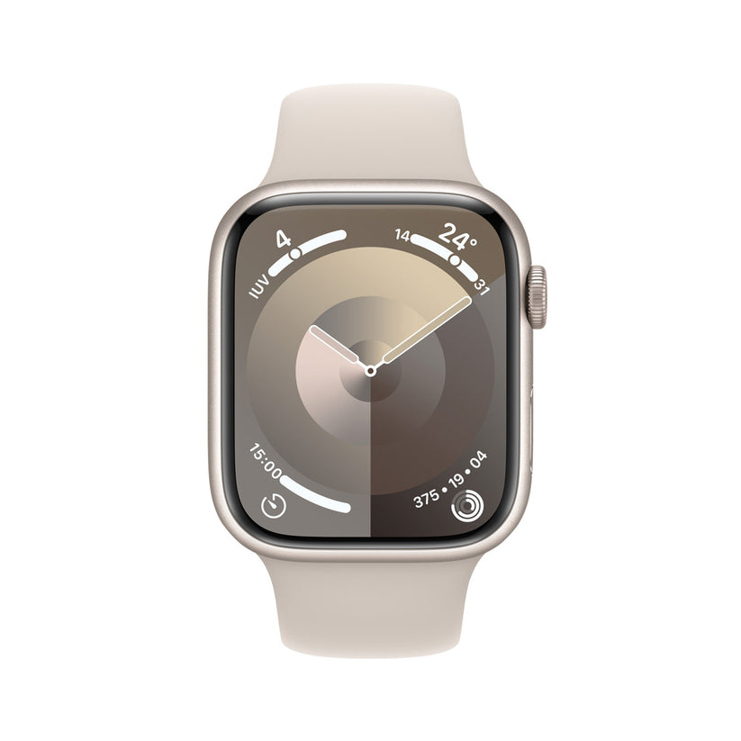 Apple Watch Series GPS • Caja de aluminio blanco estelar de 45