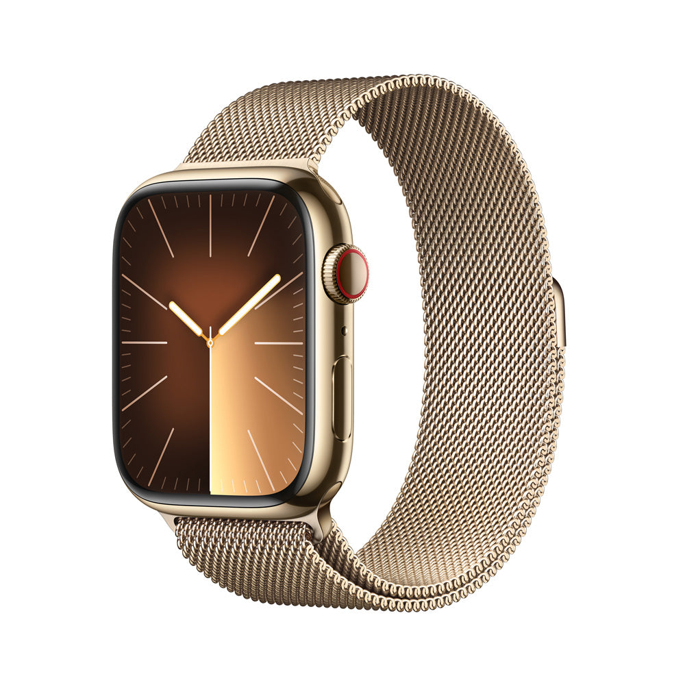 Watch_S9_LTE_45mm_Gold_Stainless_Steel_Gold_Milanese_Loop_PDP_Image_Position-1__COES