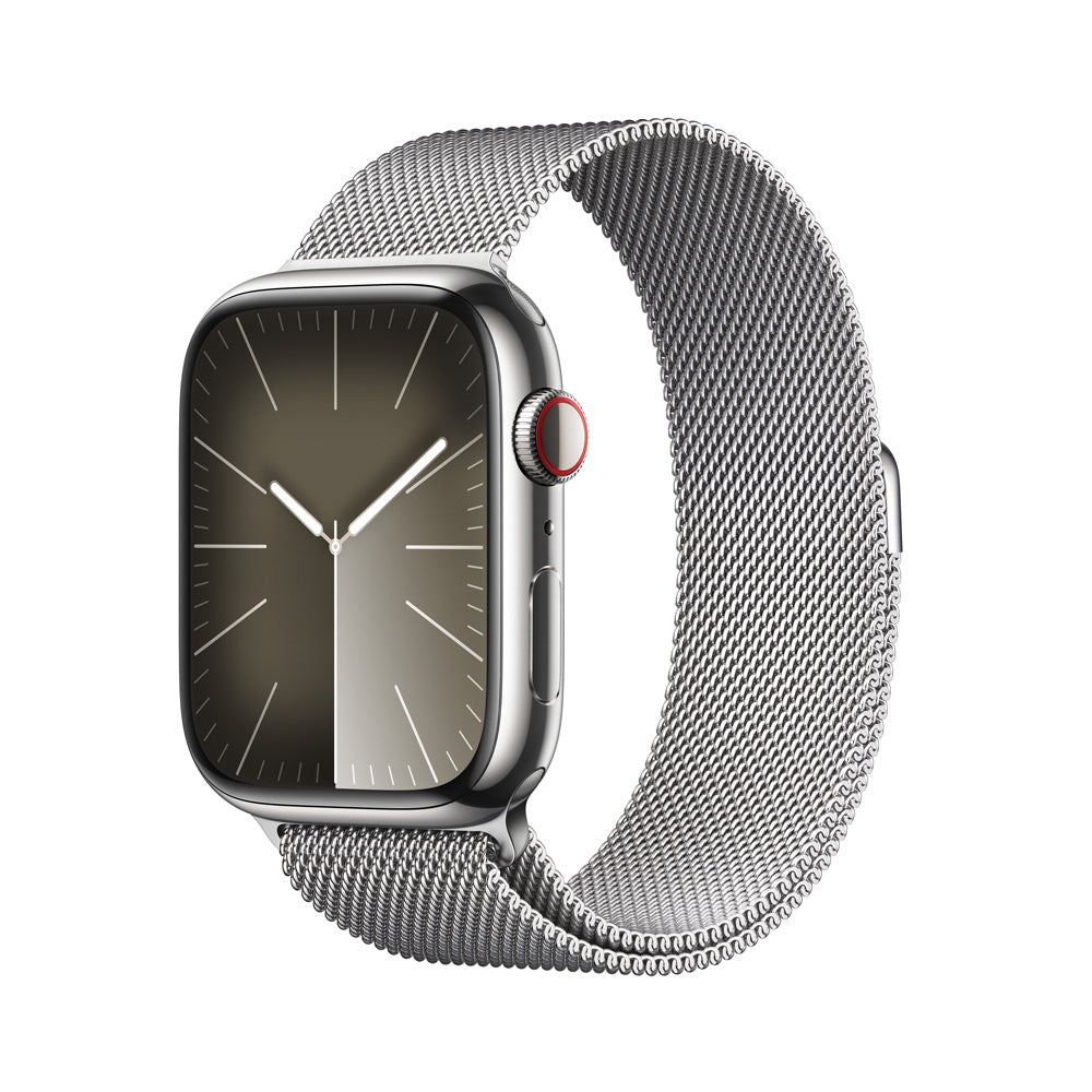 Watch_S9_LTE_45mm_Silver_Stainless_Steel_Silver_Milanese_Loop_PDP_Image_Position-1__COES