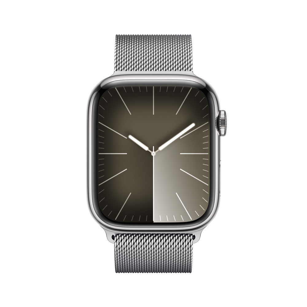 Watch_S9_LTE_45mm_Silver_Stainless_Steel_Silver_Milanese_Loop_PDP_Image_Position-2__COES