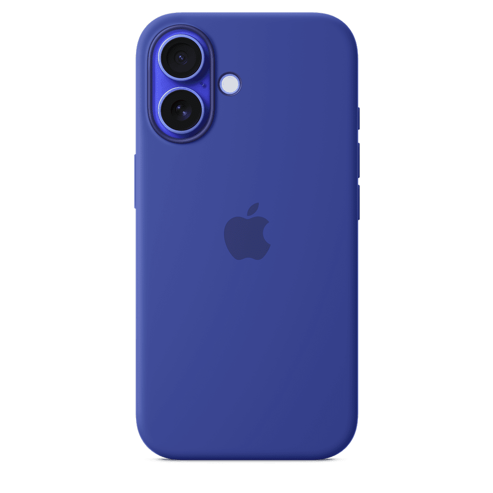 Funda de silicón para el iPhone 16 con MagSafe - Color ultramarino