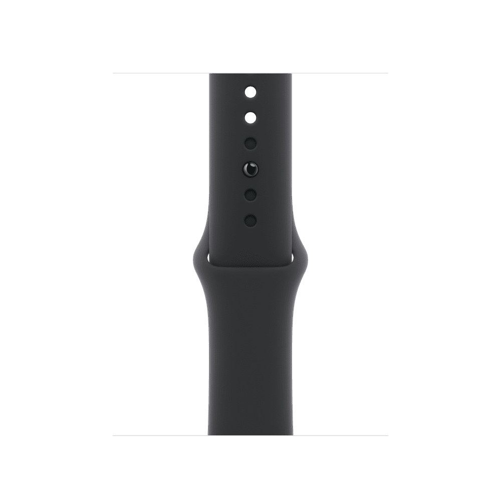 Correa deportiva negra para caja de 40 mm - M/L