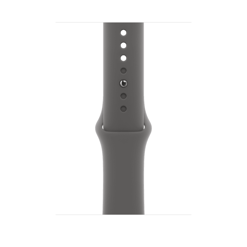 Correa deportiva gris piedra para caja de 46 mm - M/L
